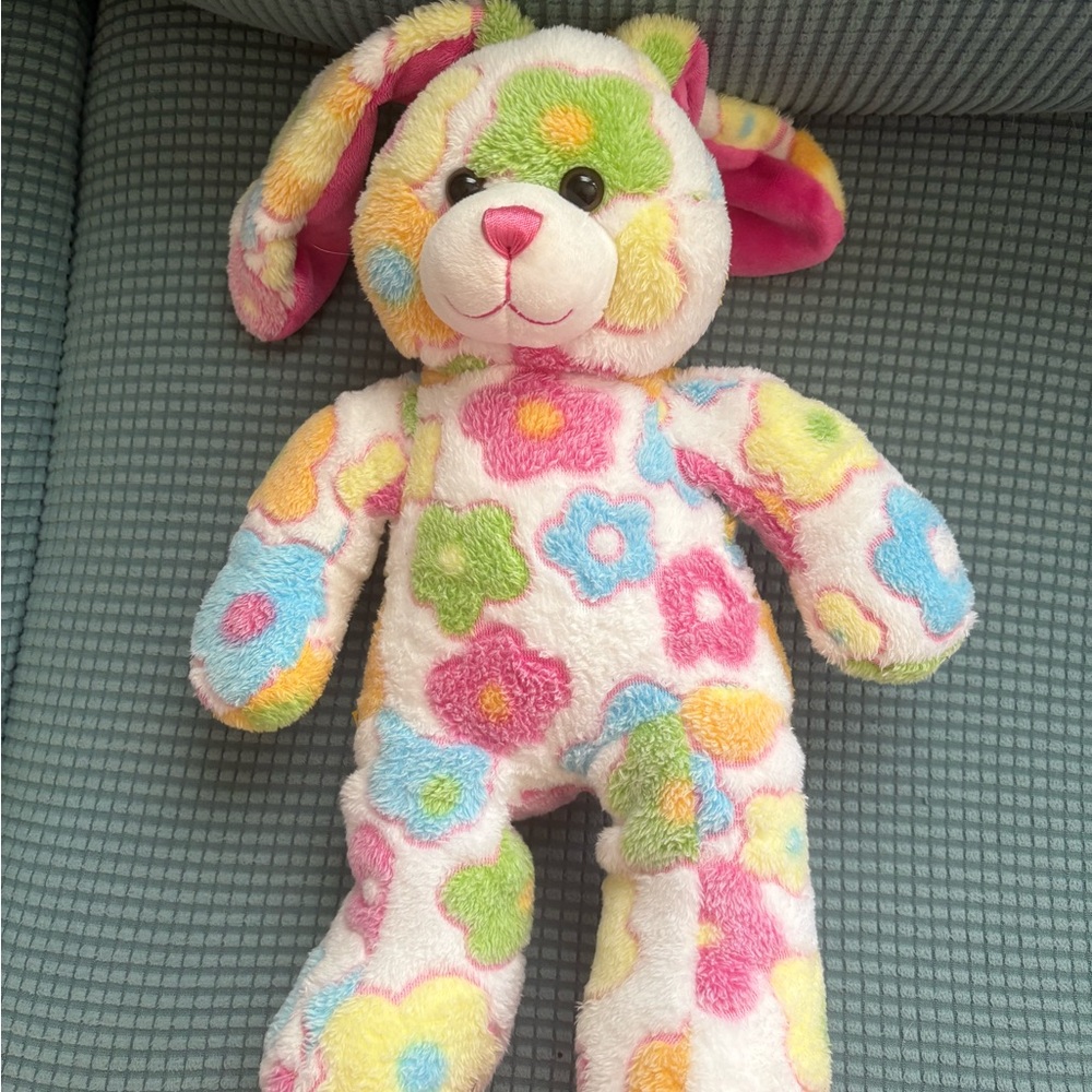 Build A Bear 2010 Spring Flower Blossom Bunny Stuffed Animal Plush